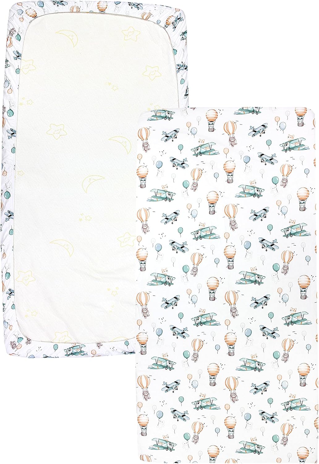 TupTam Lenzuolo per Bambini Confezione da 2, 90x200 cm - immagine 2