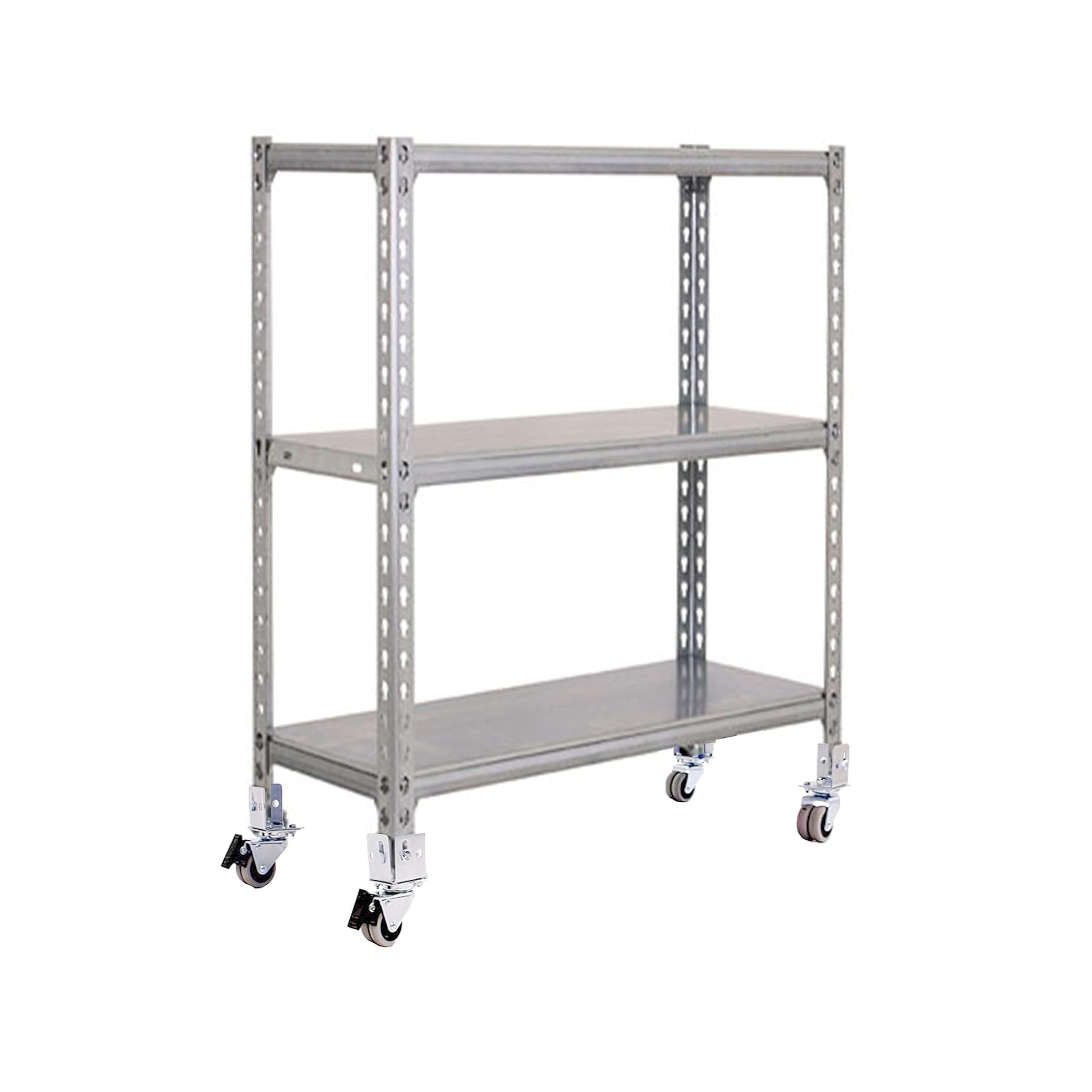 Simon Rack Scaffale Metallo Garage 3 Ripiani Zincato