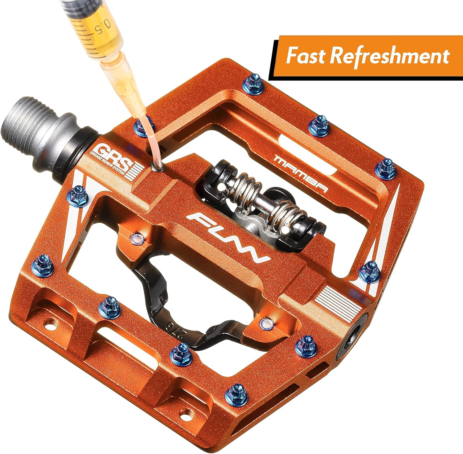 Funn Mamba S Pedali MTB Clipless, Compatibili SPD - immagine 4