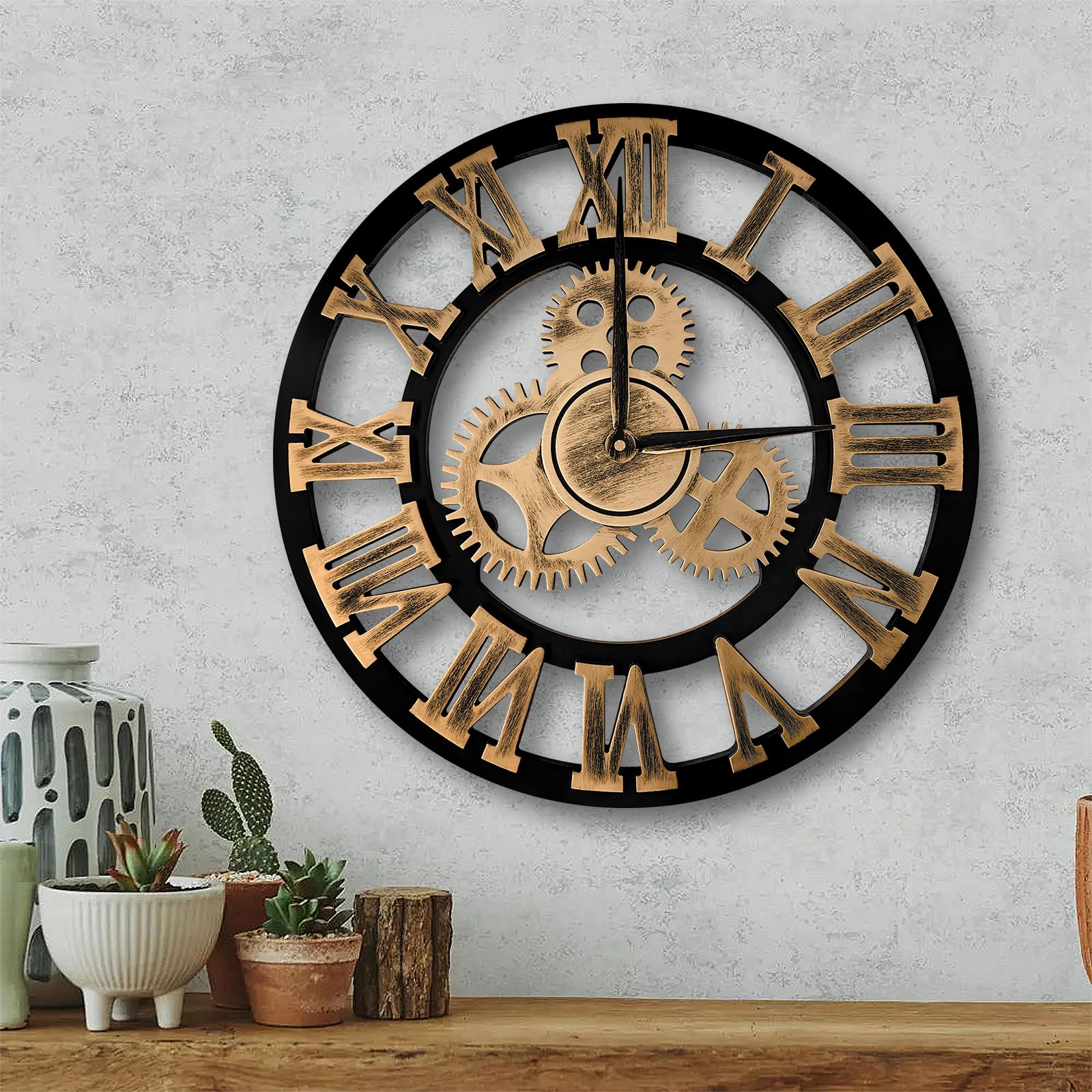 Orologio da Parete al Quarzo Silenzioso 50 CM