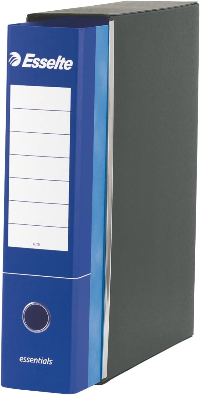 Esselte ESSENTIALS G73 Registratore con Custodia, Blu (6 pezzi) - immagine 1