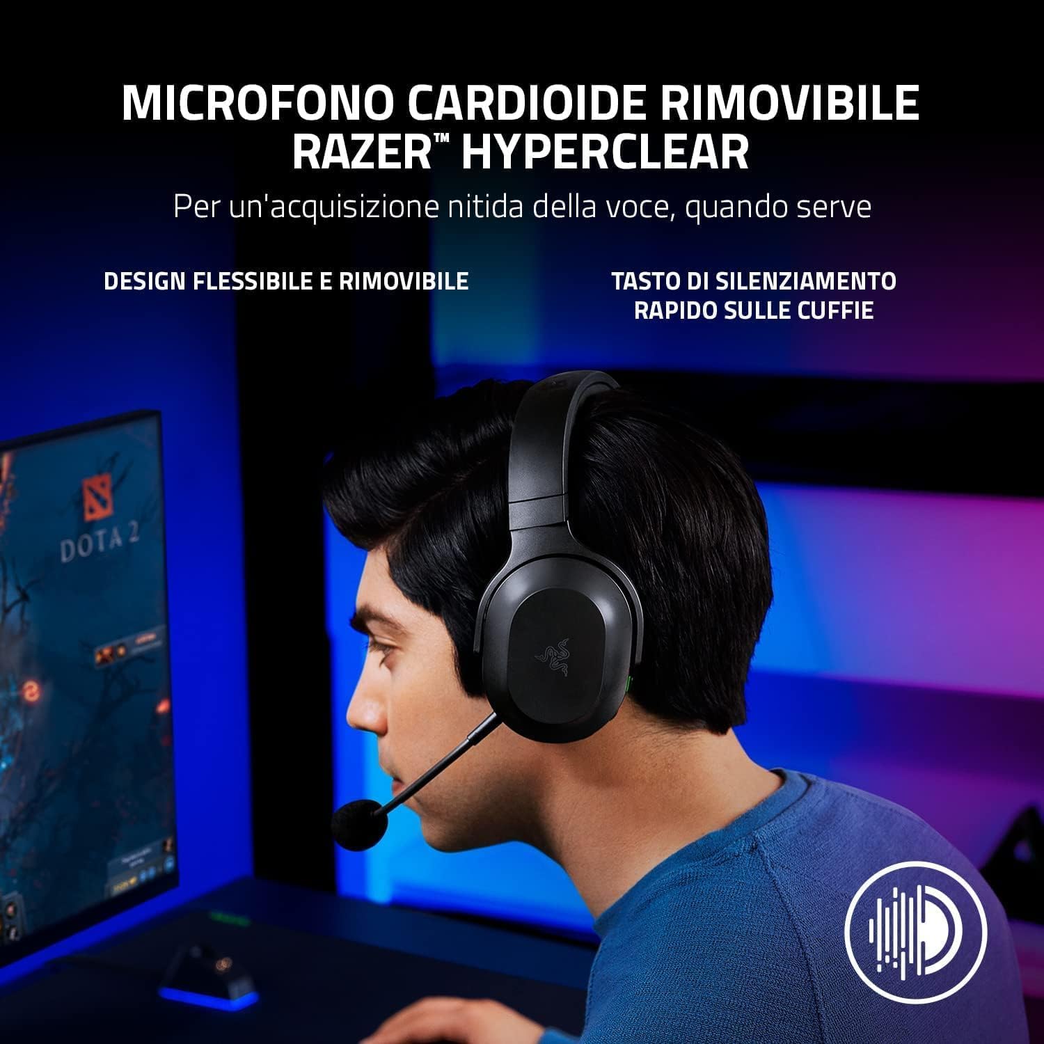 Razer Barracuda X (2022) - Cuffia Wireless Multipiattaperma - immagine 5