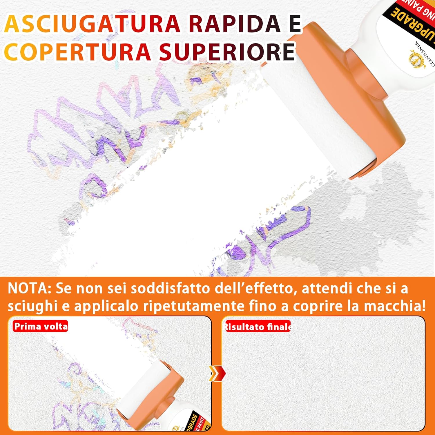 Vernice Bianca Muro Interno 500g - immagine 4