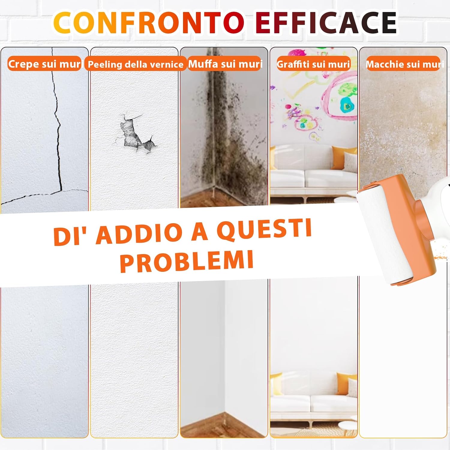 Vernice Bianca Muro Interno 500g - immagine 5