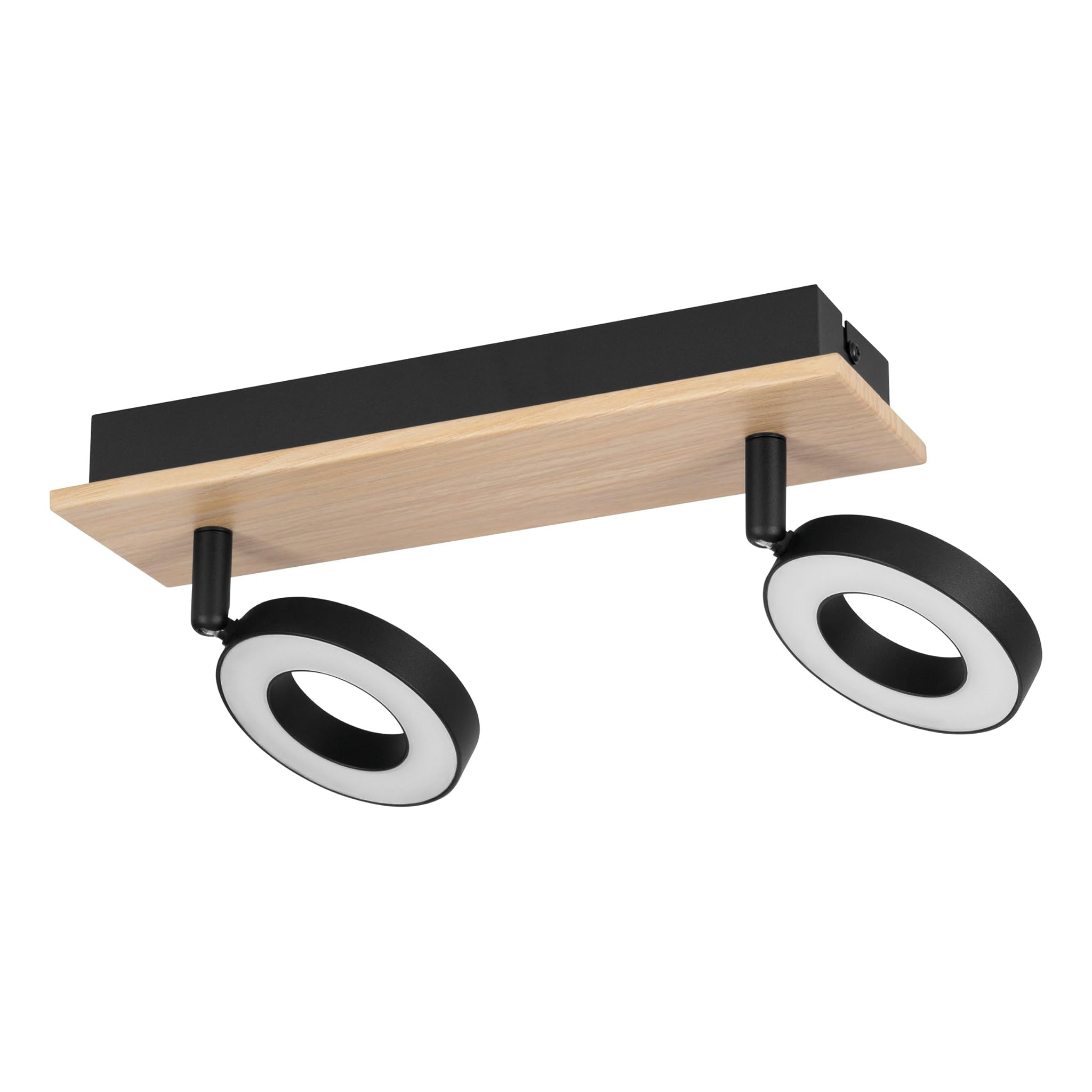 Eglo Lampada Soffitto LED Rielves 2 Faretti 28cm