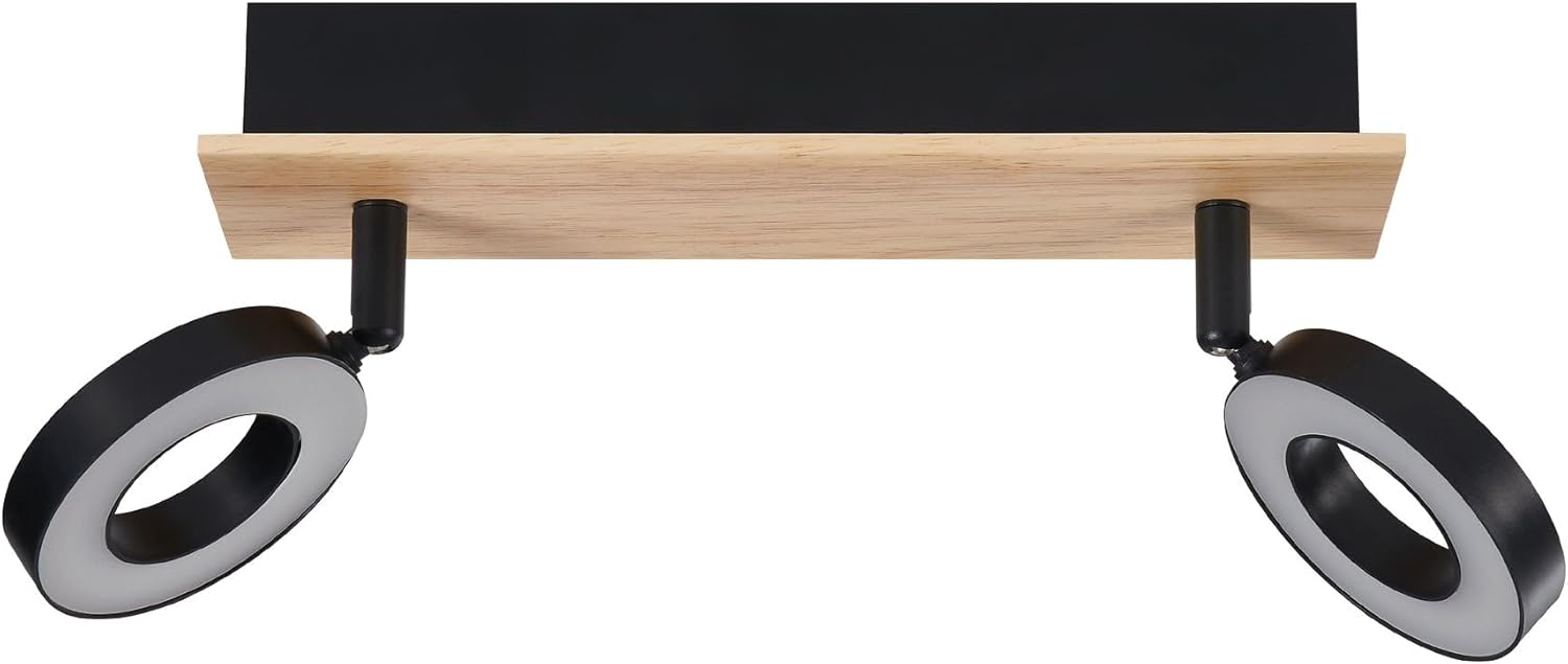 Eglo Lampada Soffitto LED Rielves 2 Faretti 28cm - immagine 2