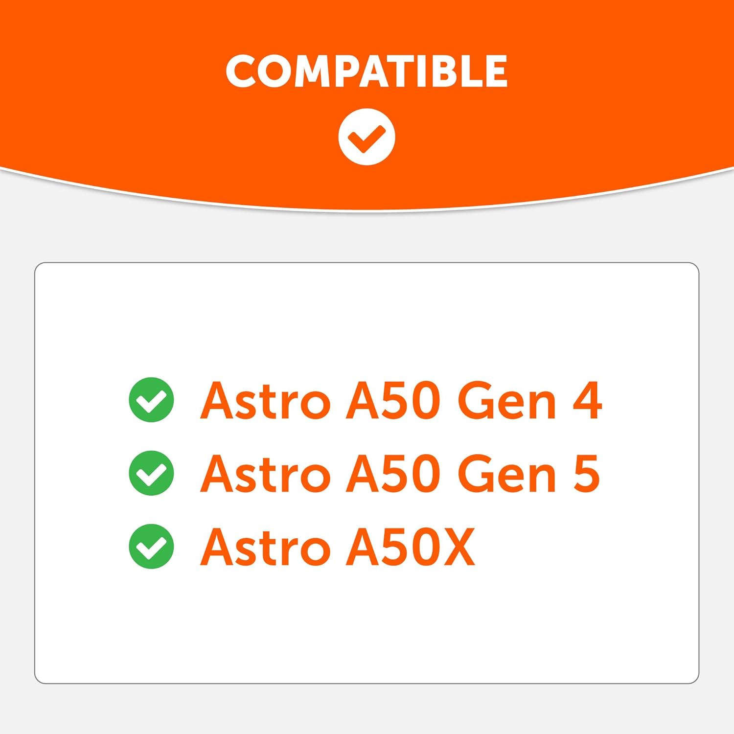 Wc Mod Kit A50 - Cuscinetti Auricolari e Fascia, Black - immagine 2