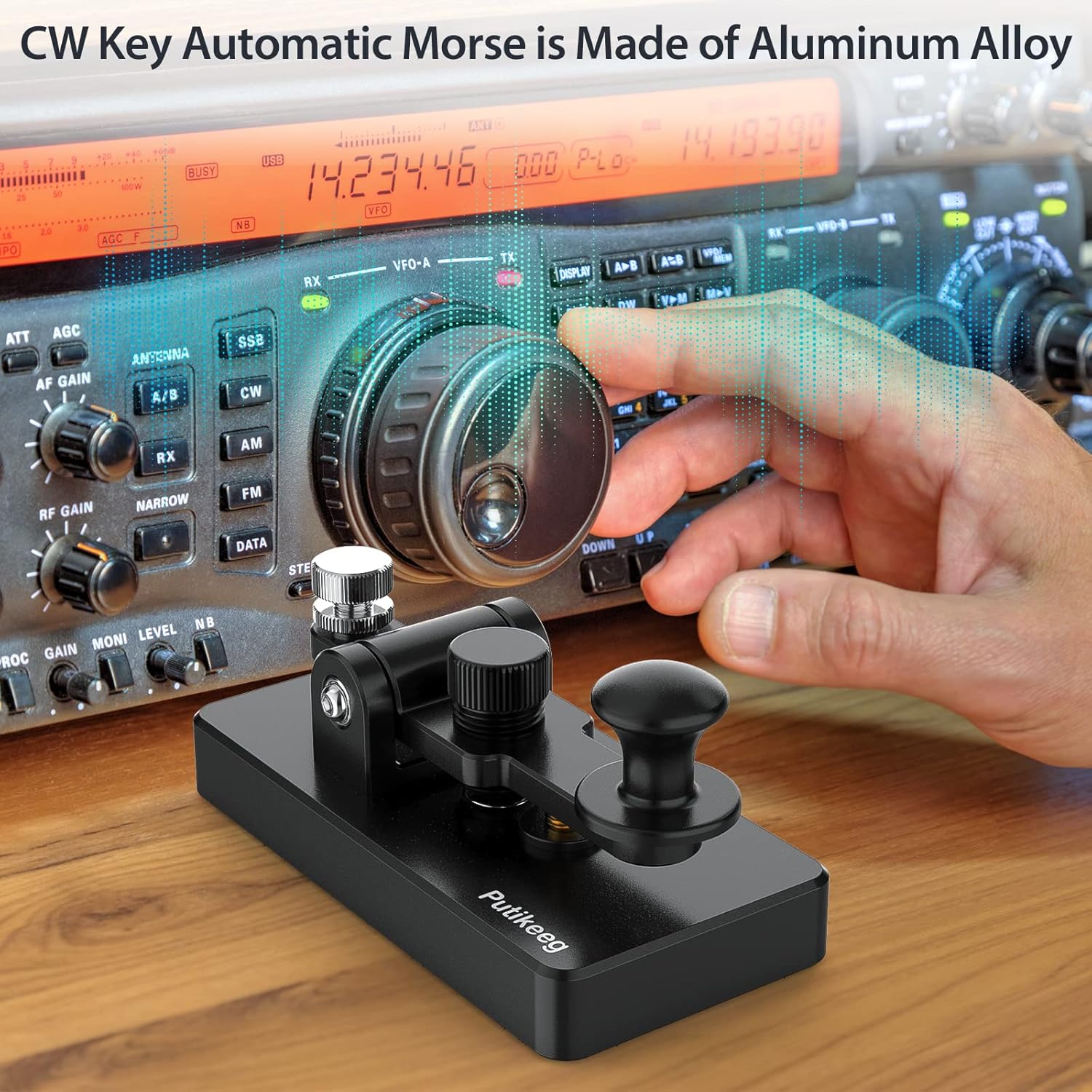 Putikeeg - Chiave Telegrafo CW Morse Automatica - immagine 6