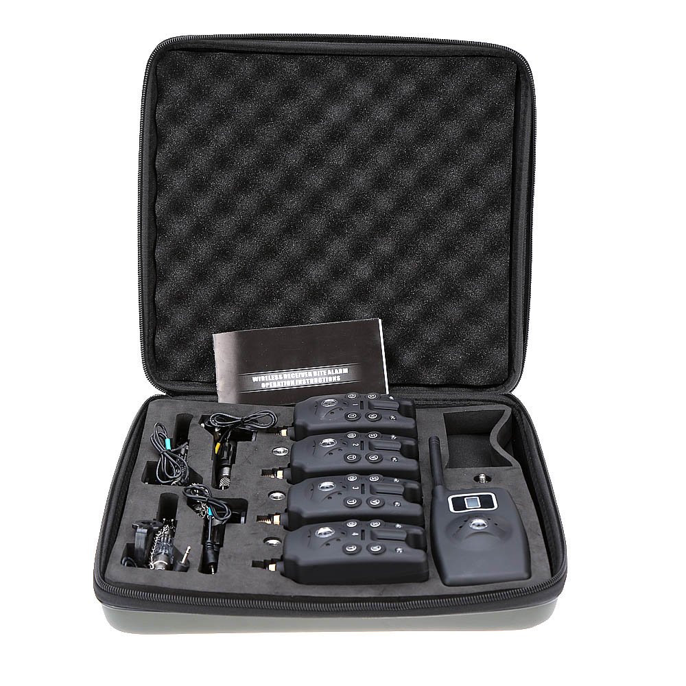 Lixada Wireless Morso di Pesca Set LED