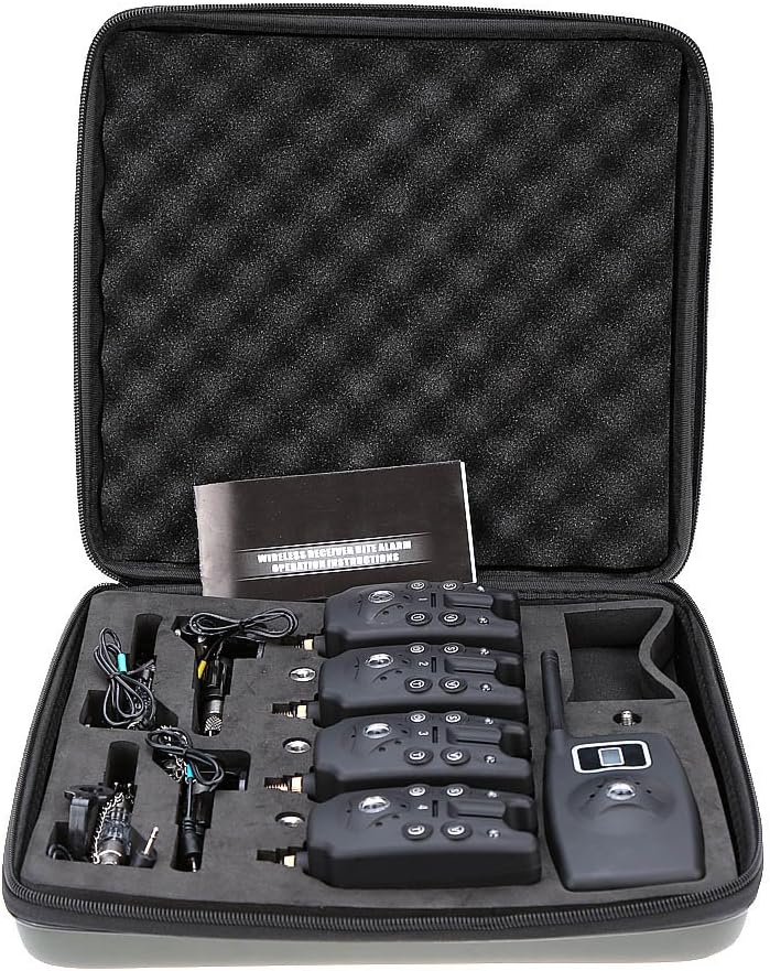 Lixada Wireless Morso di Pesca Set LED - immagine 1