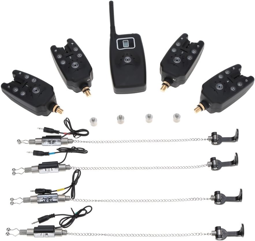Lixada Wireless Morso di Pesca Set LED - immagine 2