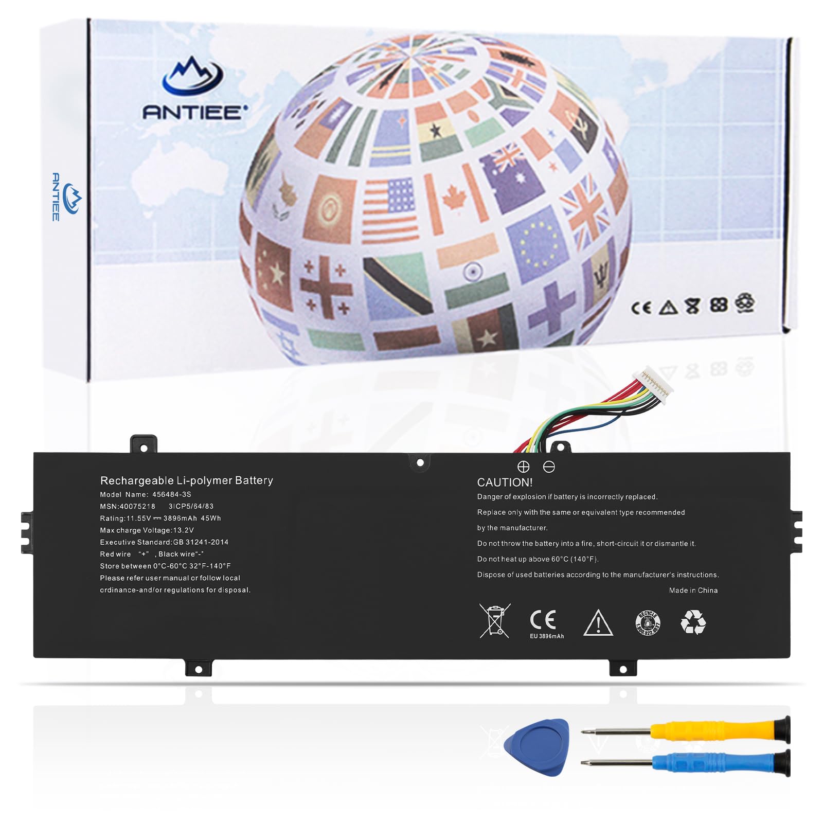 Antiee Batteria Laptop 45Wh per Medion E16401 E16402