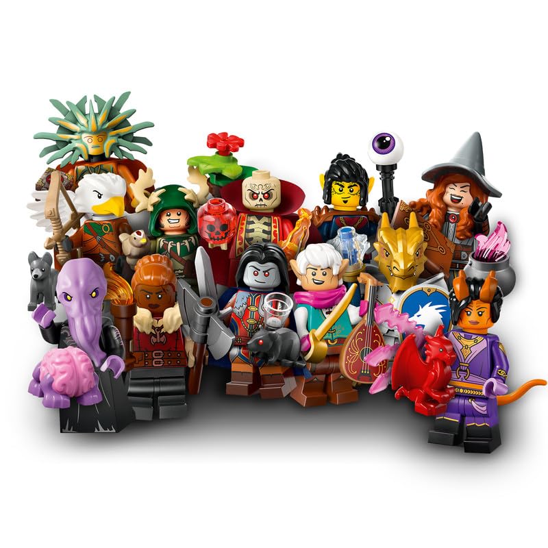 LEGO D&D - Set Completo Mini Figure da Collezione (12 x 71047)