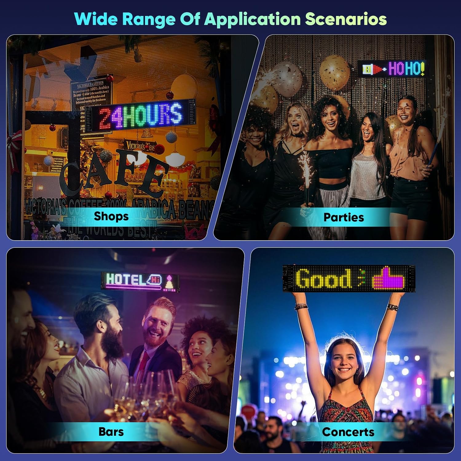 Devil Eyes Light - Indicatore LED Programmabile 120x595mm - immagine 4