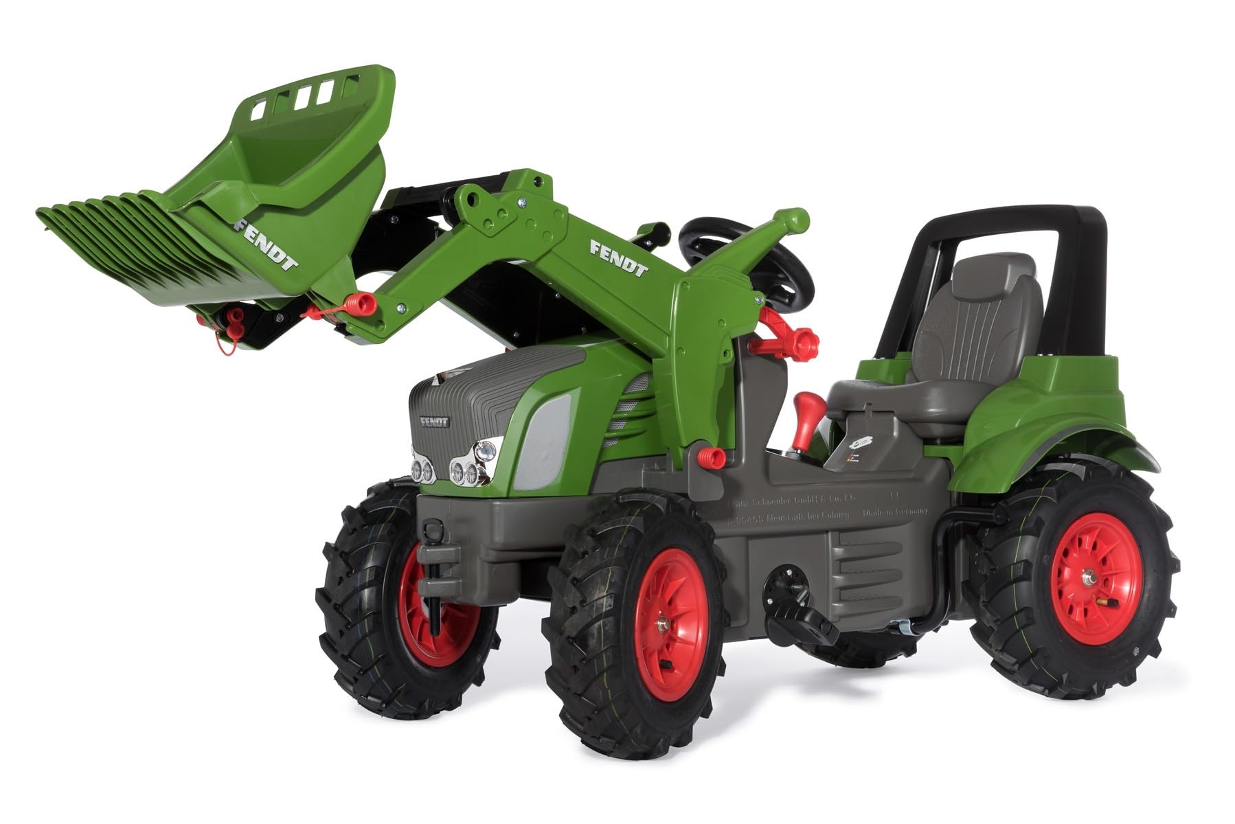 ROLLY TOYS-rollyFarmtrac Premium Fendt 939 Vario Trattore con Pneumatici per Bambini da 3 a 8 Anni, Seduta Regolabile, Colore Verde, 710294, 4308476