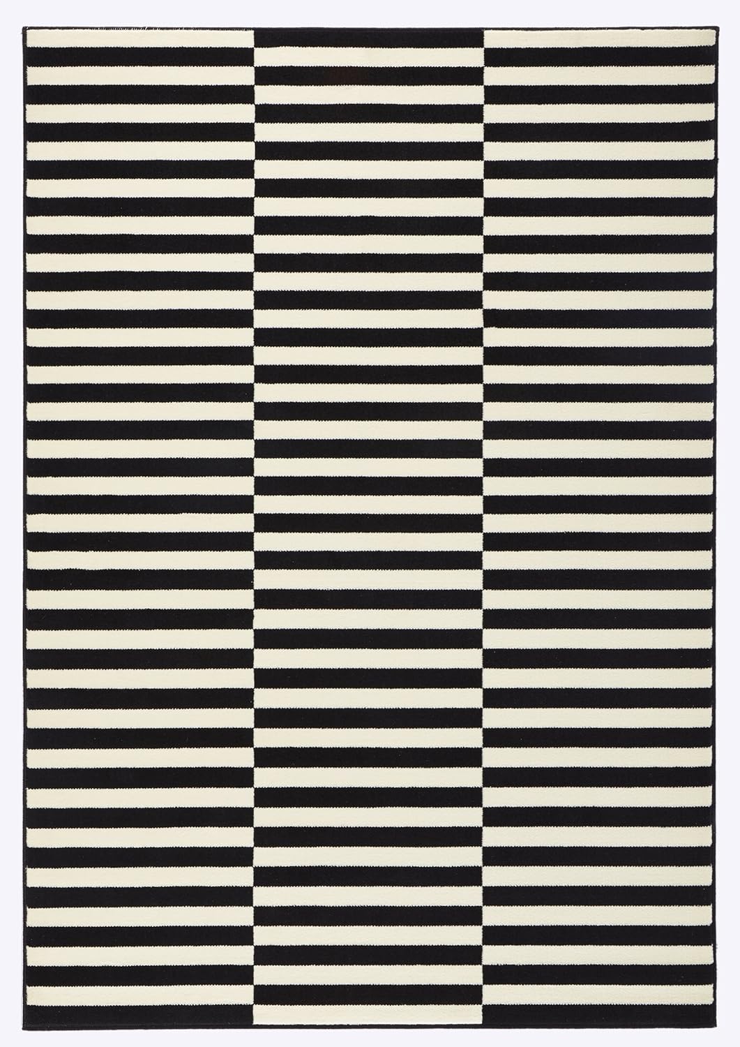 Hanse Home Design - Tappeto a Pelo Corto, Nero/Crema - immagine 4