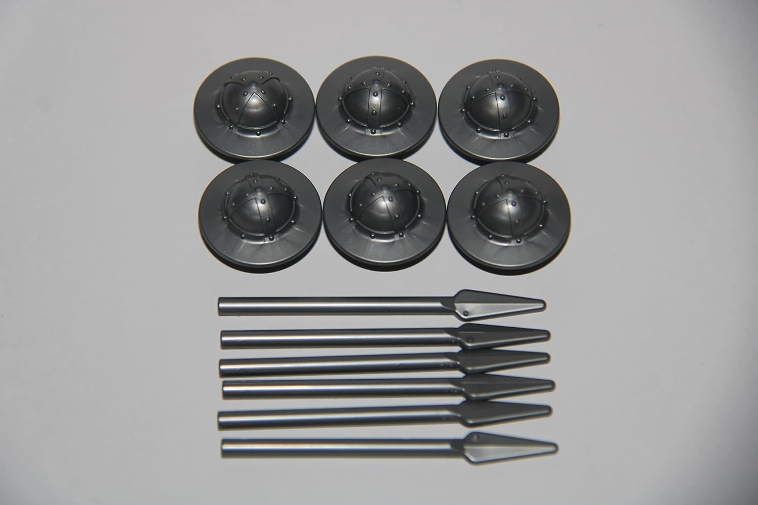 LEGO Ritter - Minifigure cavaliere di leone (6 cavalieri leoni), colore: Nero - immagine 5