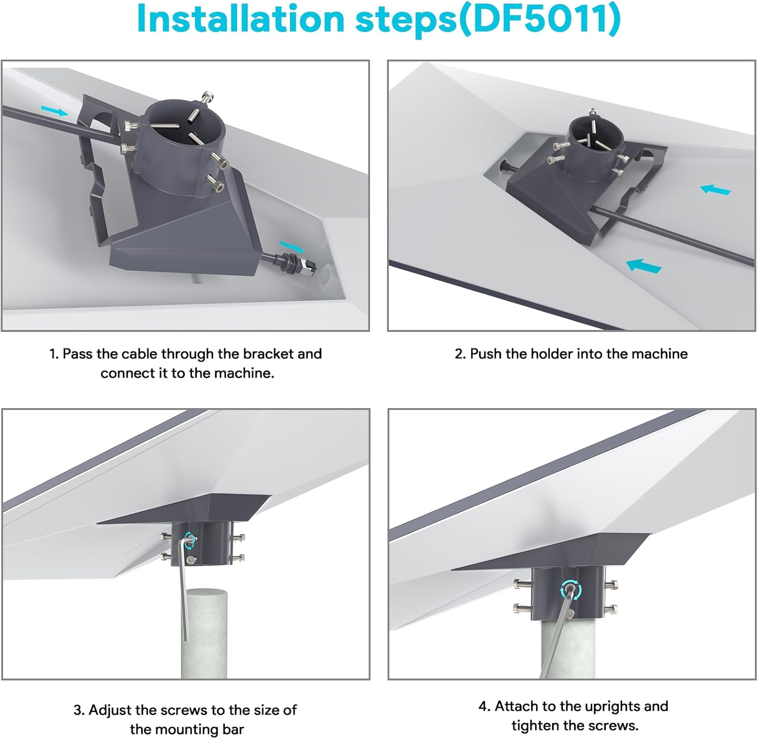 Edup Love Adattatore per Tubi Starlink Gen 3 Mount - immagine 7