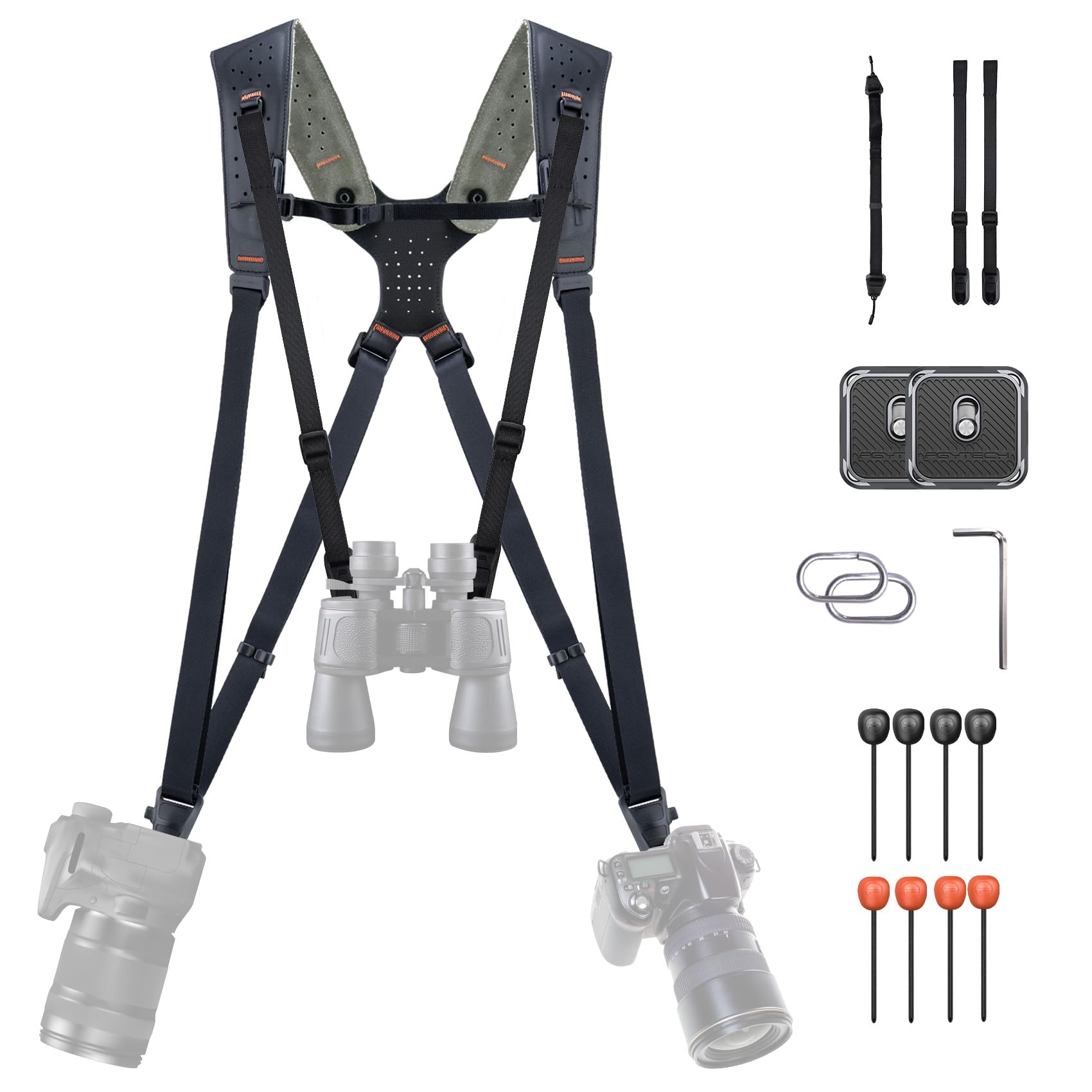 PGYTECH Camera Strap Master - Imbragatura Doppia Spalla