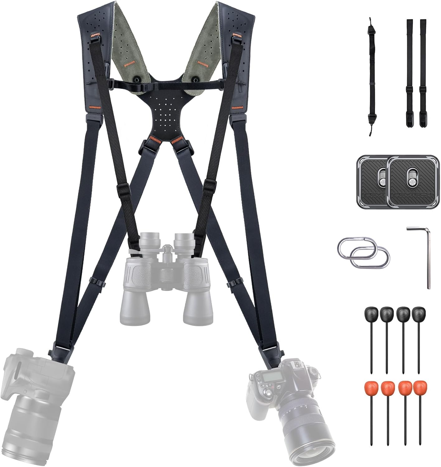 PGYTECH Camera Strap Master - Imbragatura Doppia Spalla - immagine 1