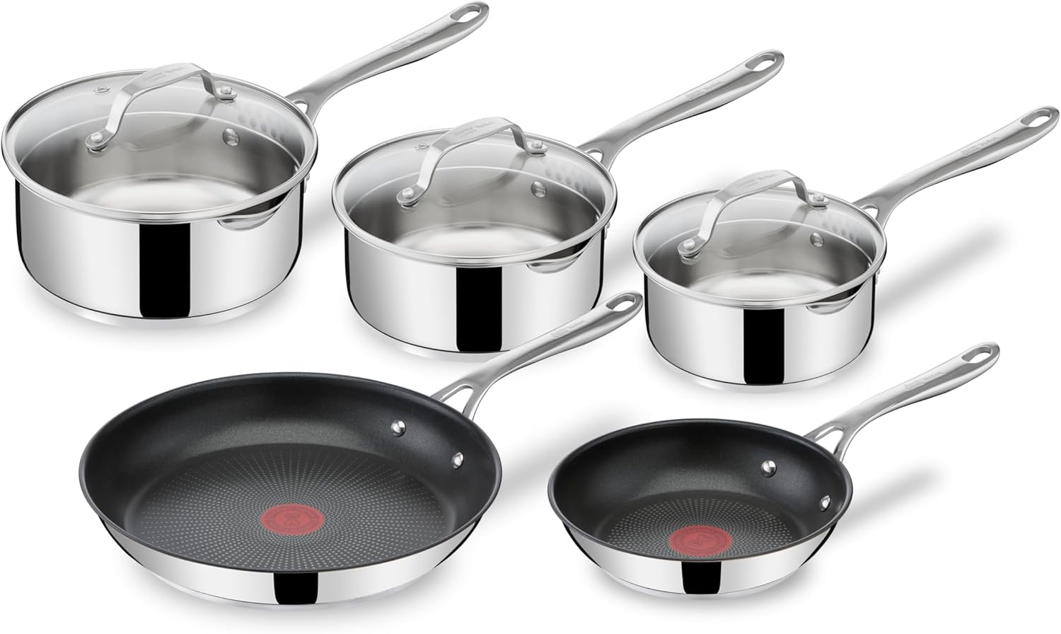 Jamie Oliver by Tefal Cook's Direct - Set Pentole 5 Pezzi