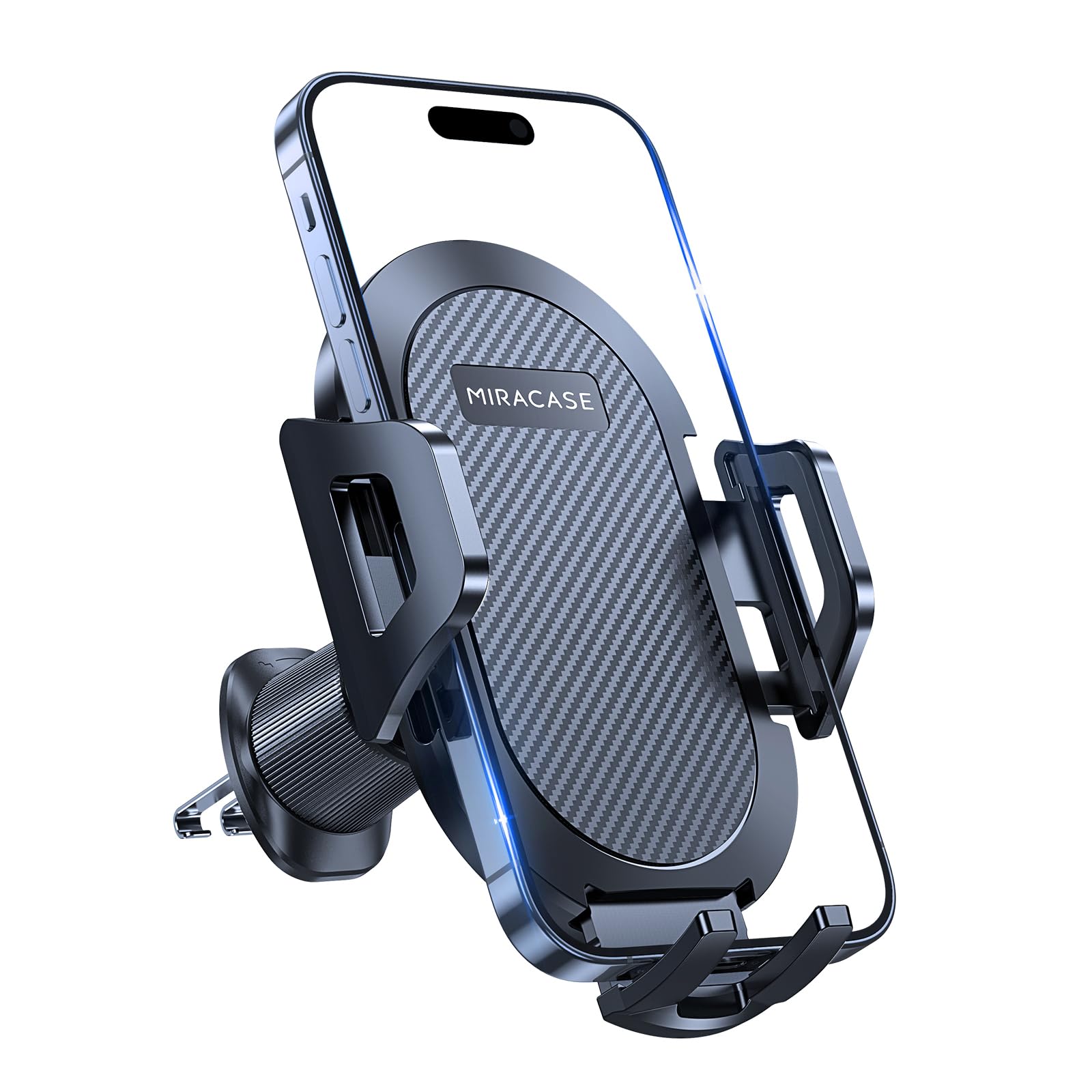 Miracase Porta Cellulare Auto - Doppio Gancio in Acciaio