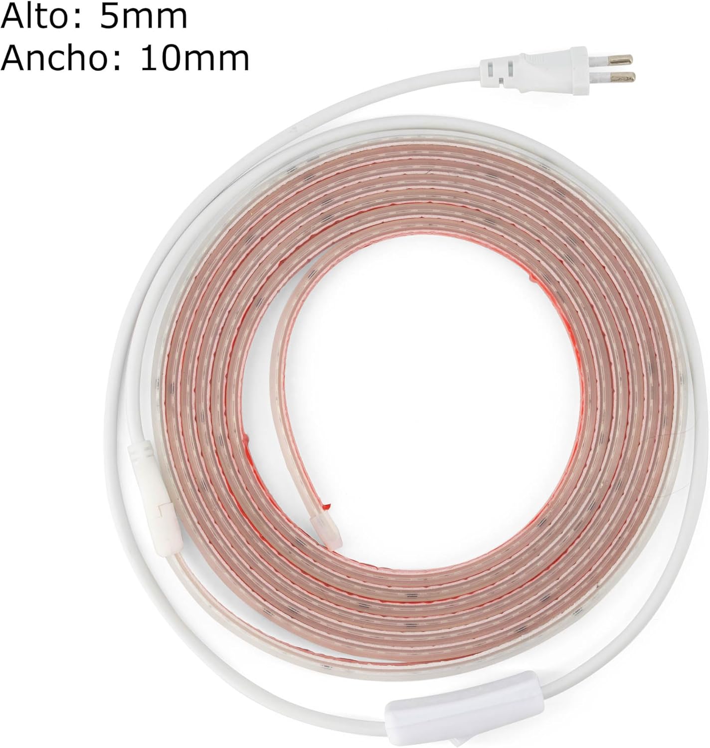 Playluz Striscia Led 220v 2835 120 Led/m (10M) - immagine 5