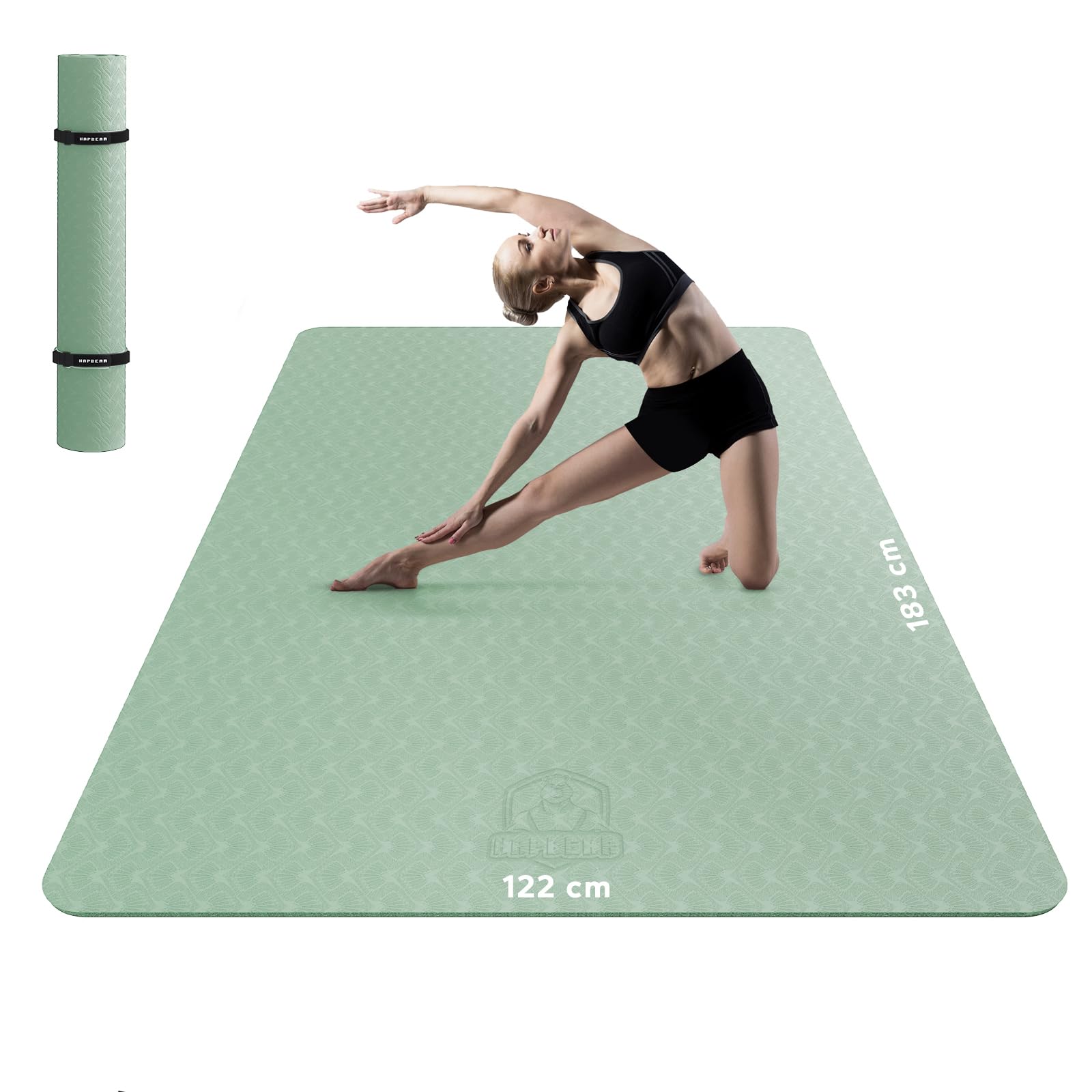 Hapbear Tappetino Yoga Grande Antiscivolo
