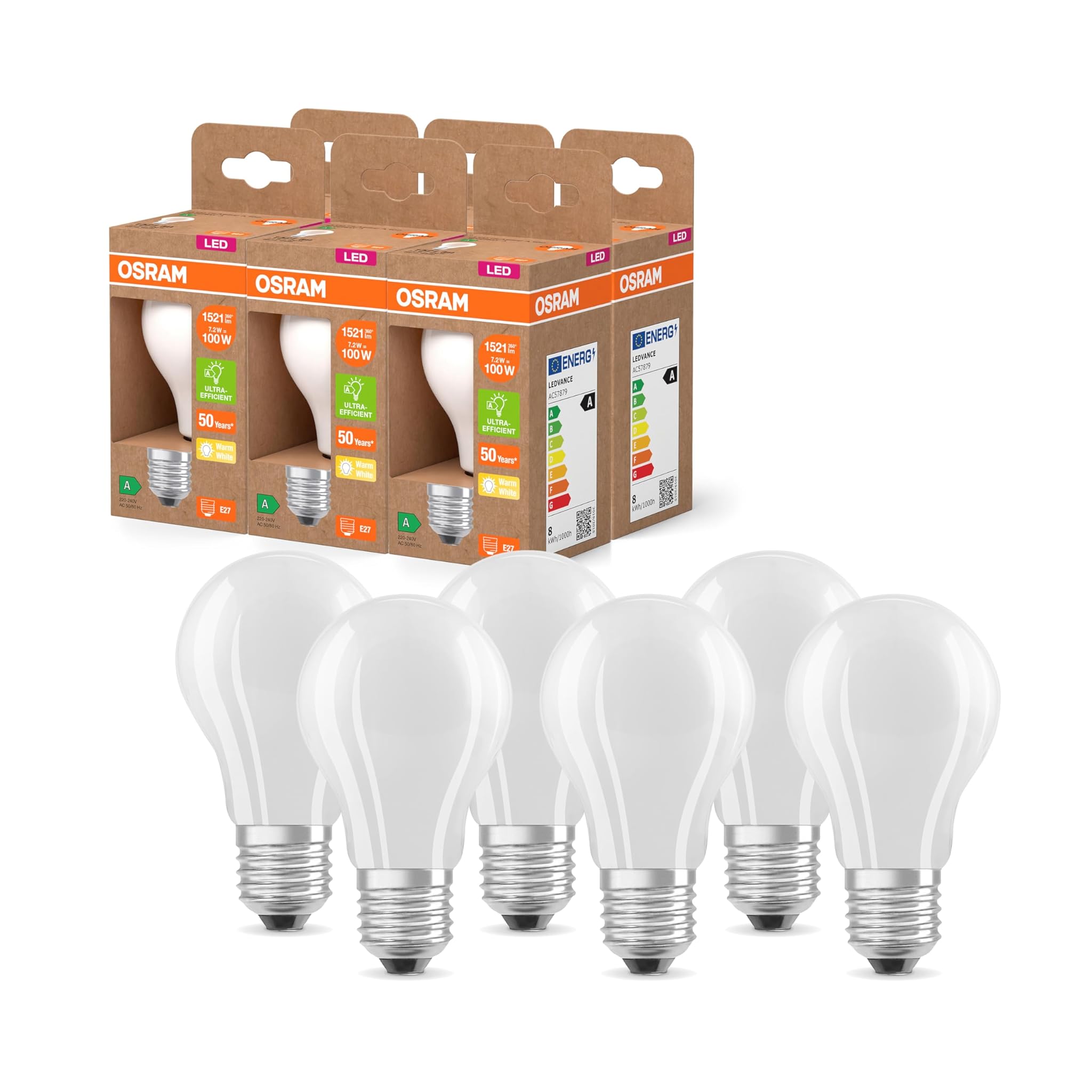 Osram LED Superstar Classic A 100 E27 (6 pz)