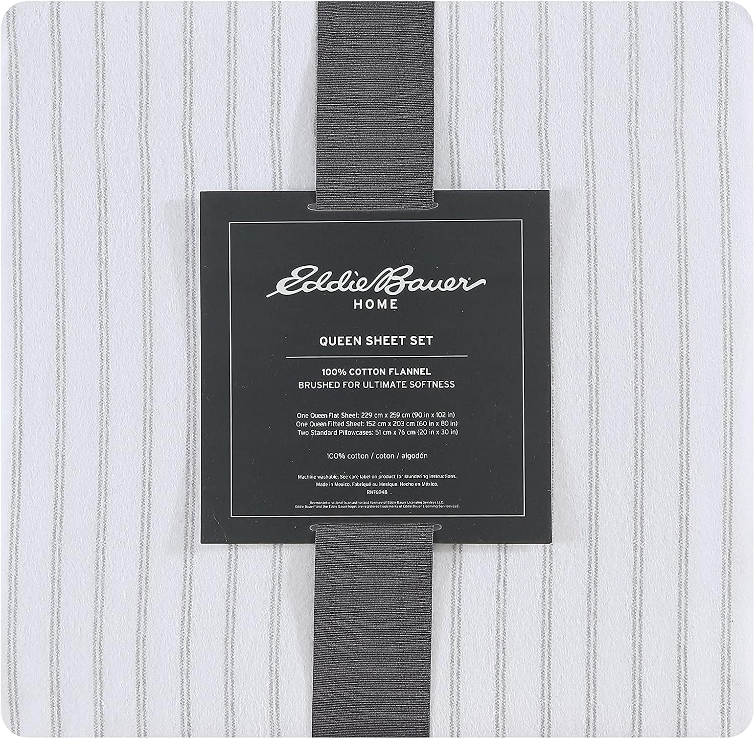 Eddie Bauer Home - Set Lenzuola Cotone Flanel King - immagine 7