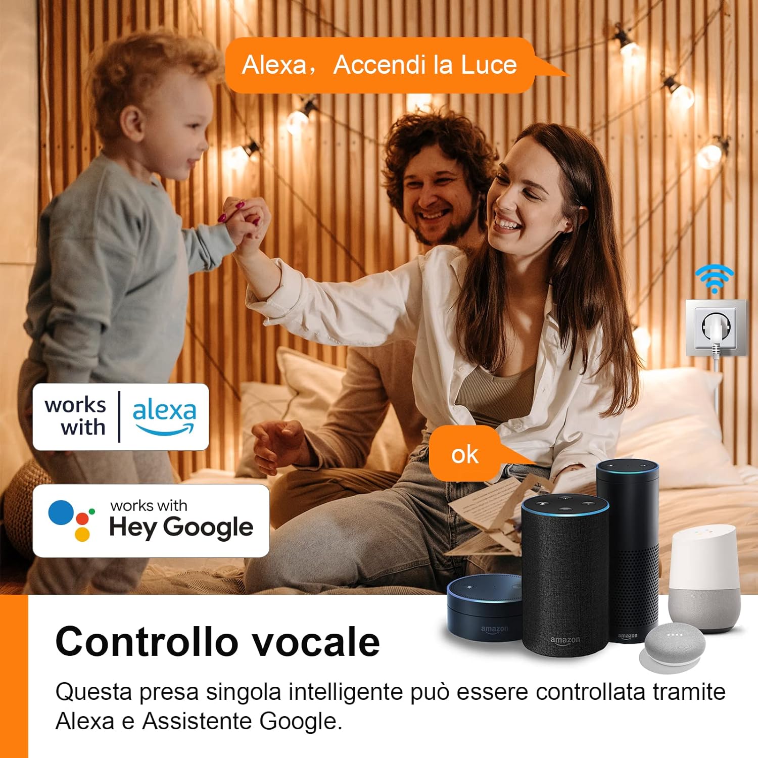 Presa Wifi Italiana Smart Plug (2 Pezzi) - immagine 5