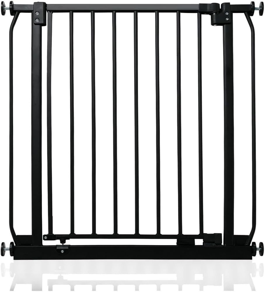 Safetots Cancelletto Sicurezza Elite 71-80cm, Nero Opaco
