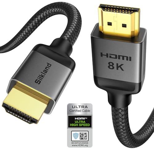 Silkland Cavo HDMI 2.1 Certificato 50cm