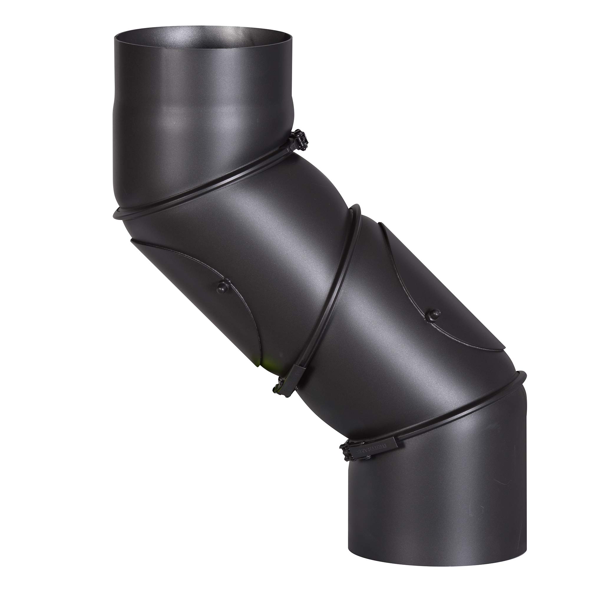 FIREFIX Tubo Universale R150/UB Acciaio 2mm, Nero