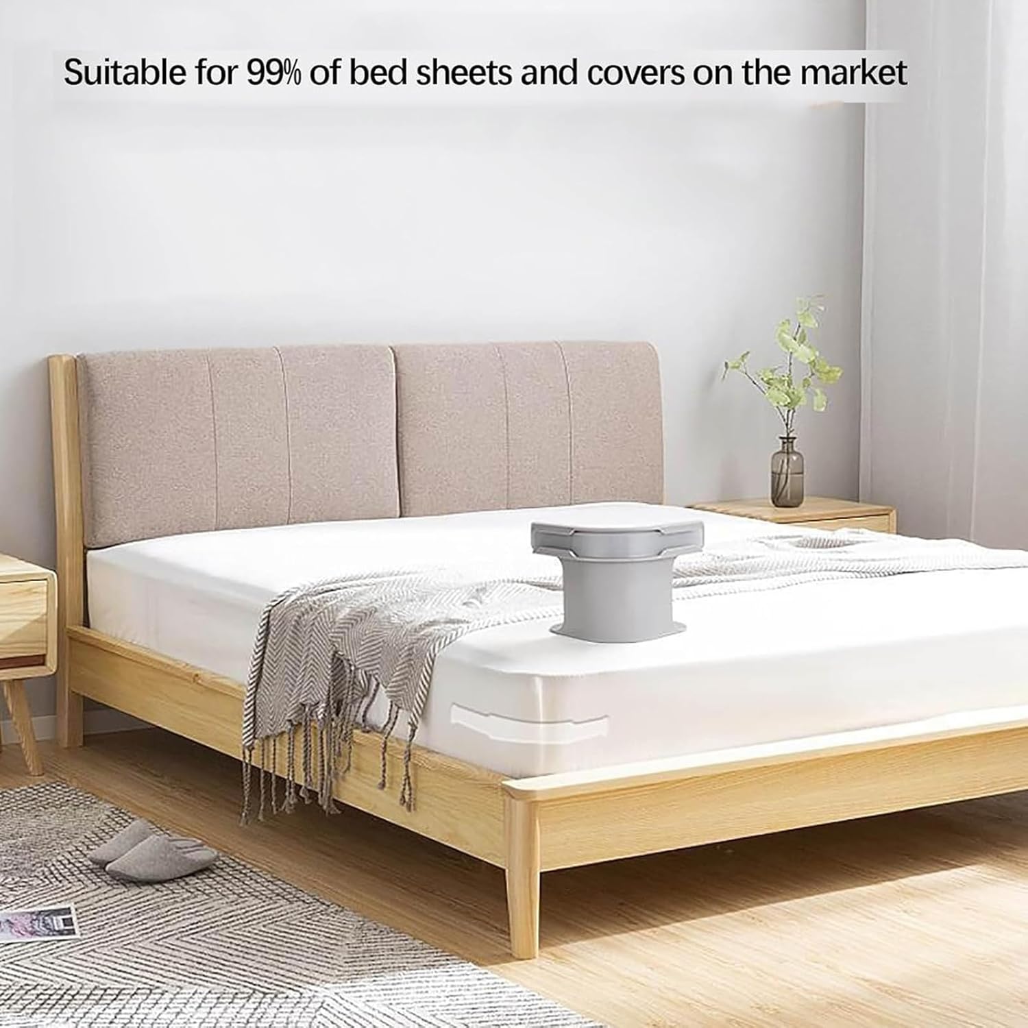 LAIKAIEU Ferma Lenzuola con Strisce di Blocco (4pcs) - immagine 2