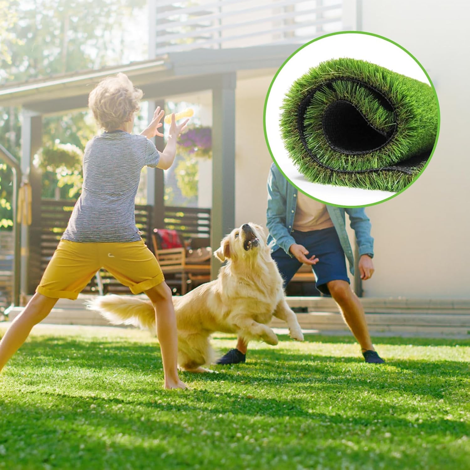 Bimiti Tappeto Erba Artificiale 200x300 cm - immagine 8