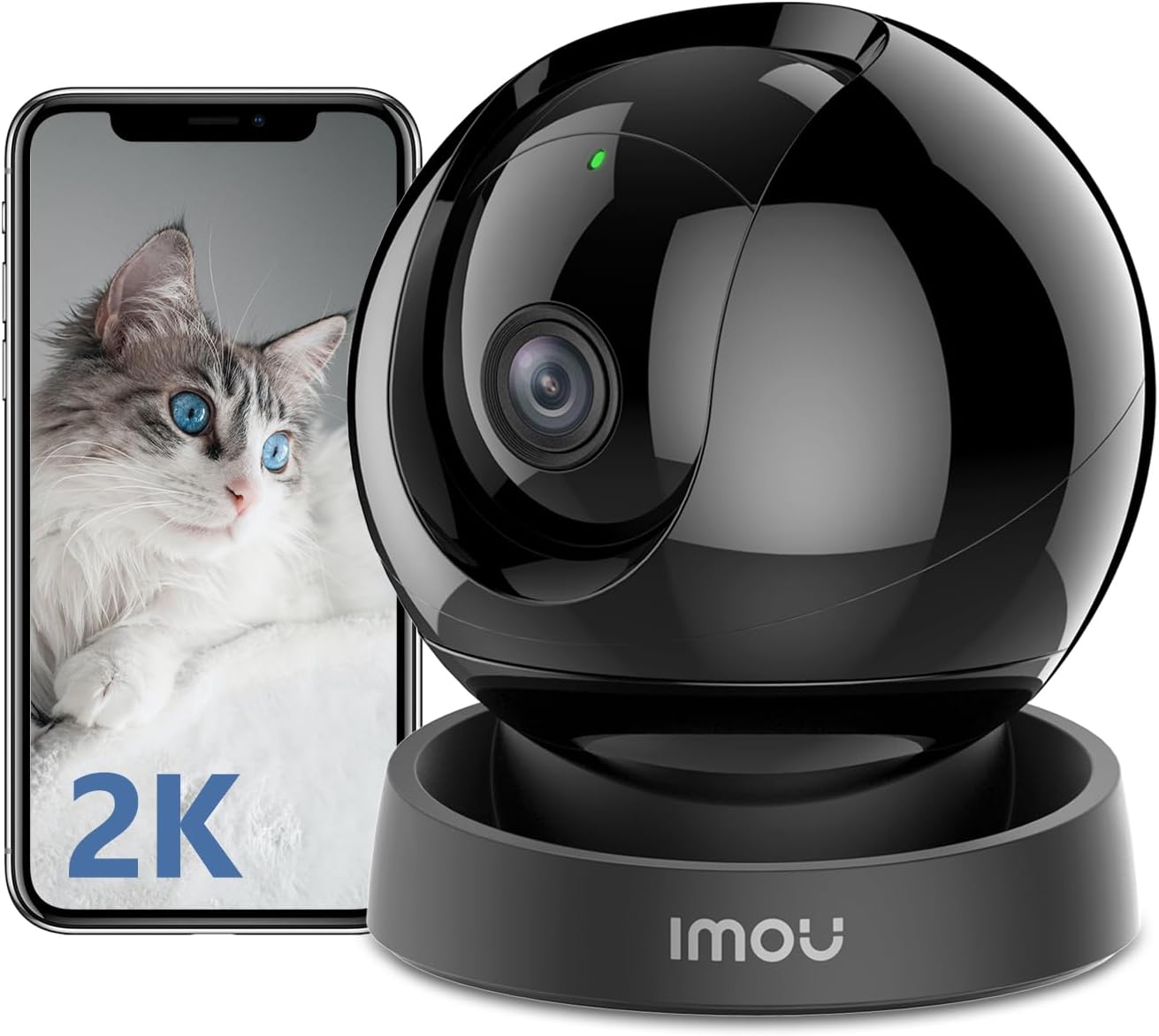 Imou Telecamera Wi-Fi Interno 2K Rex 3D 3MP - immagine 1