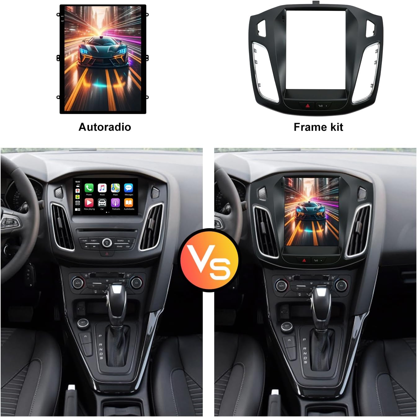 Android 14 IPS Autoradio per Ford Focus (2010-2013) 9 Pollici - immagine 2