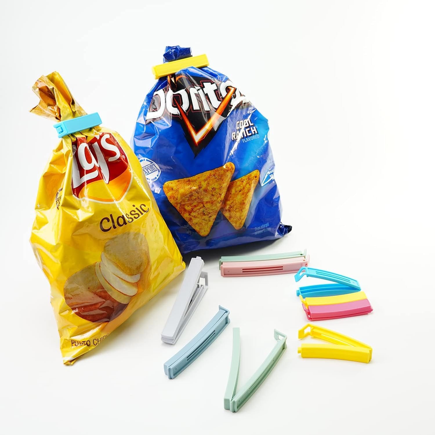 Mollette Chiudi Sacchetti Cucina 32 Pezzi - immagine 5