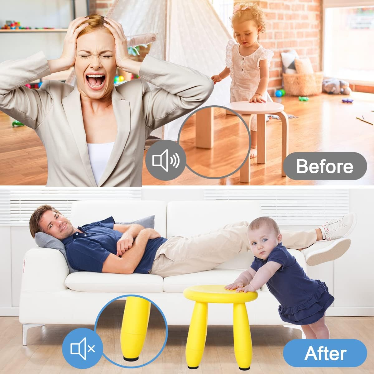 Vicloon Feltro Autoadesivo 120cm - 3 Rotoli, Nero - immagine 5