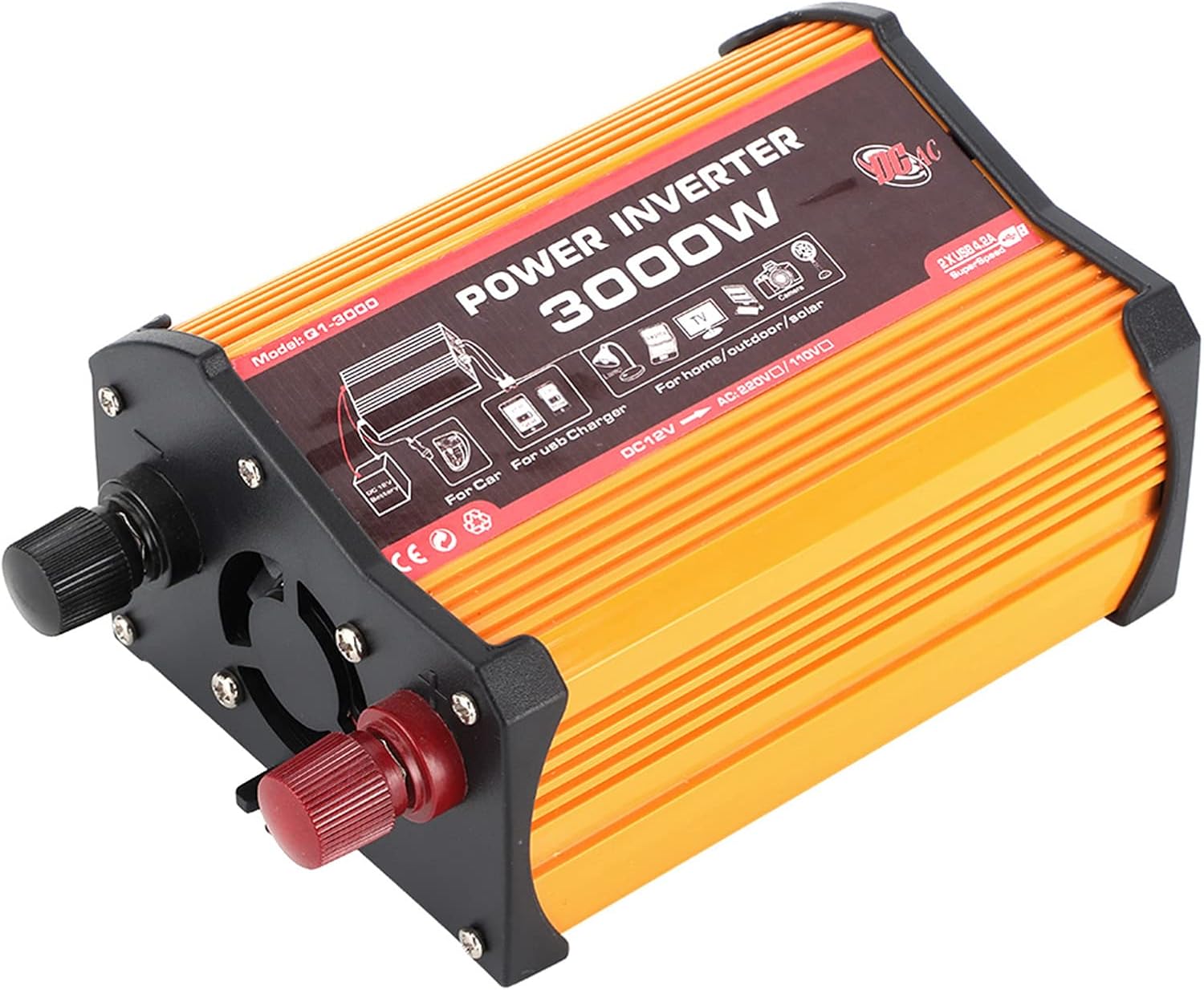 Auto Inverter di Potere Convertitore 3000W - immagine 4