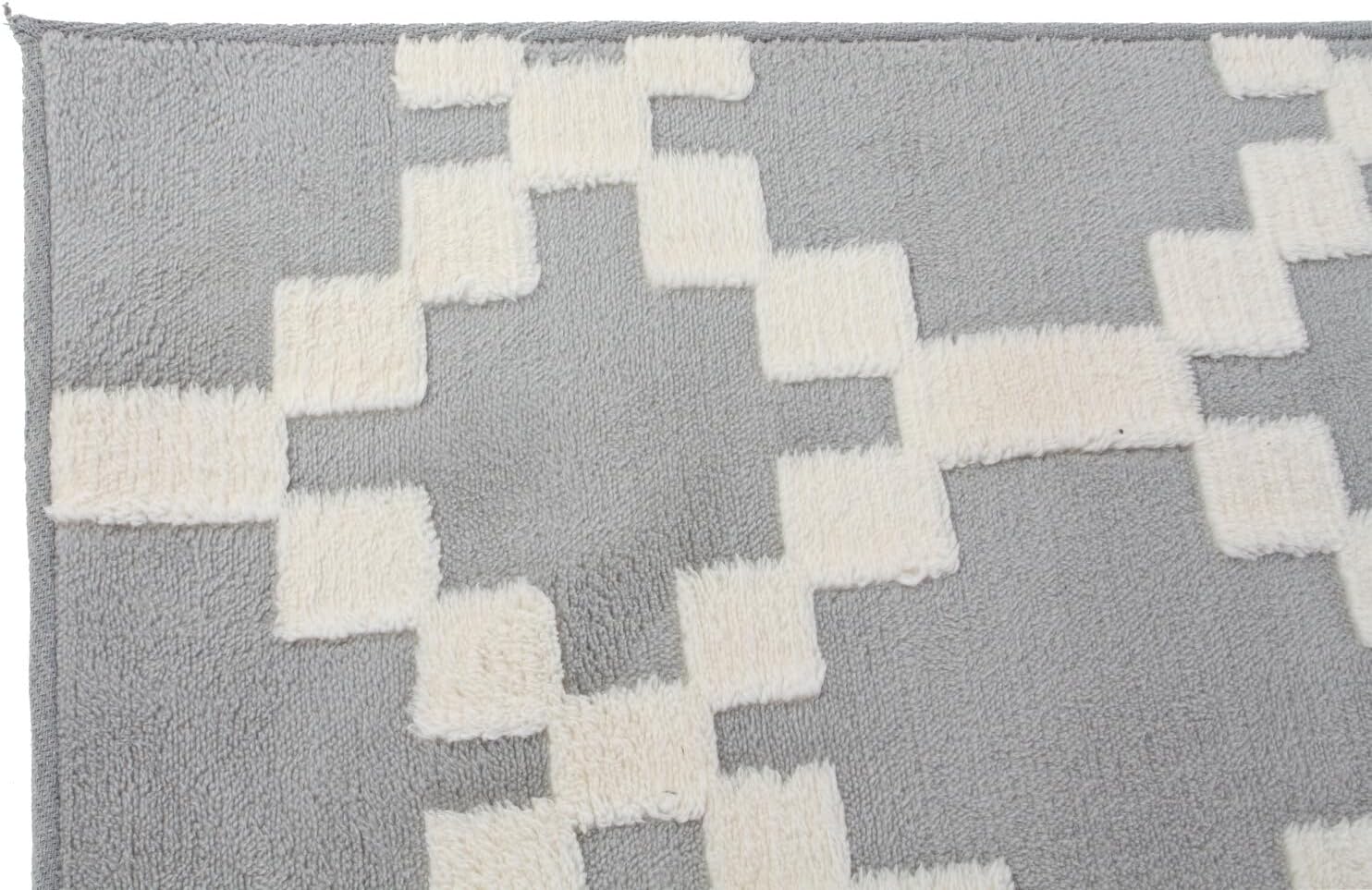 ALFOMBRA POLIESTER 120X180X1 300 GSM, GRIS CLARO - immagine 2