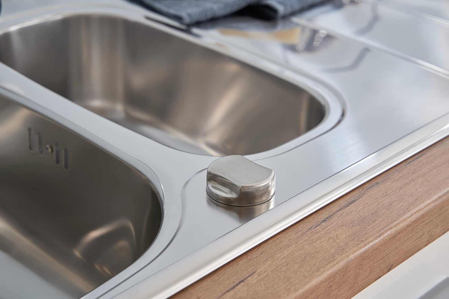 Respekta Miami Lavello Inox 1,5 Vasche 100x50 cm - immagine 6