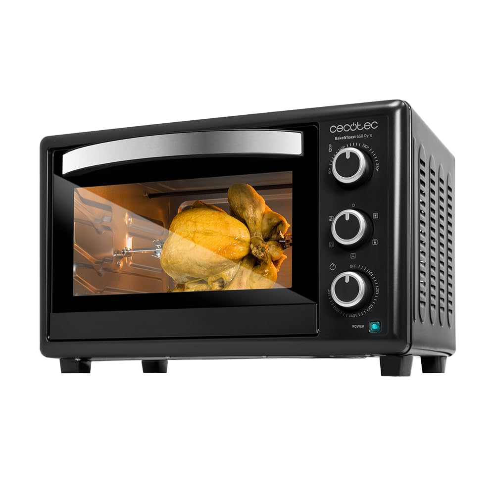 Cecotec Forno da Tavolo Bake&Toast 3090 Black Gyro 30L