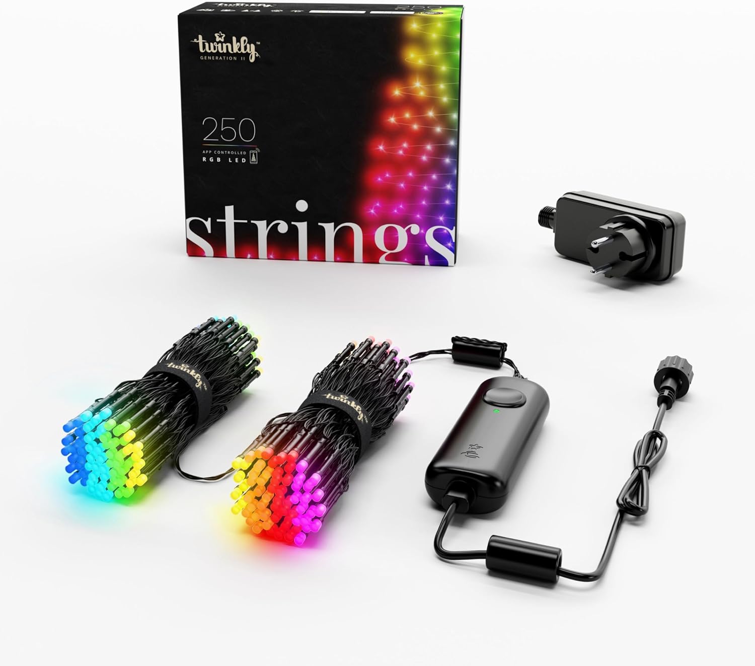 Twinkly Strings 250 LED RGB - Luci Smart 20m - immagine 1