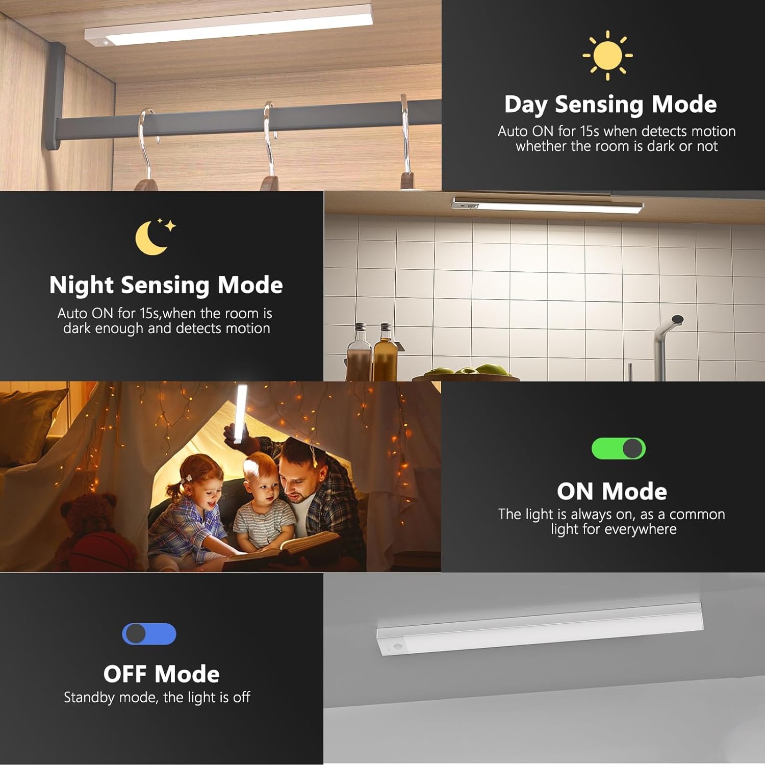 Ouila Luce Armadio Led con Sensore 32CM - immagine 3