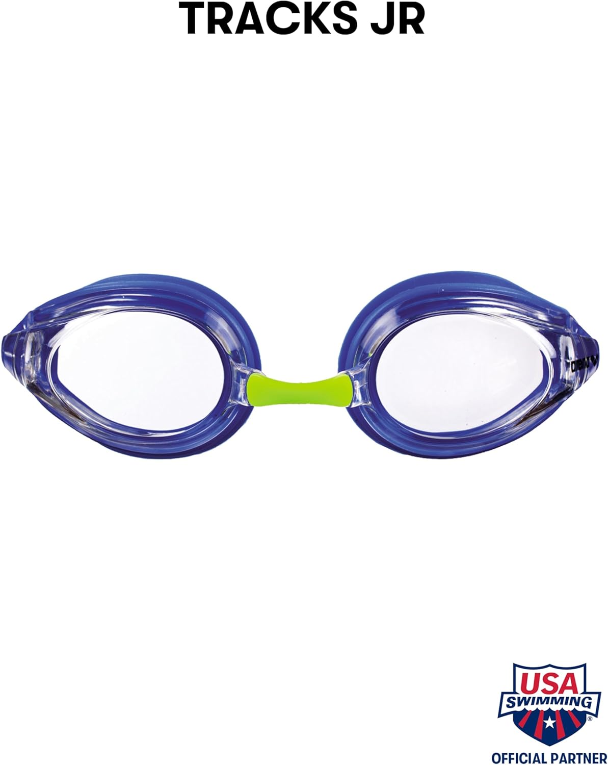 Arena Tracks Junior Occhialini Nuoto da Gara Anti-Appannamento - immagine 3