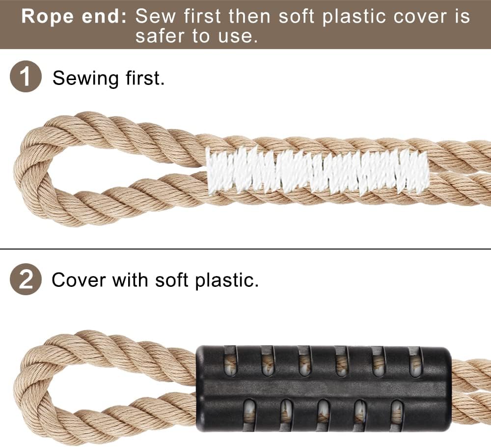 Benelabel Corde Sospensione Amaca 0,5m con Gancio - immagine 4