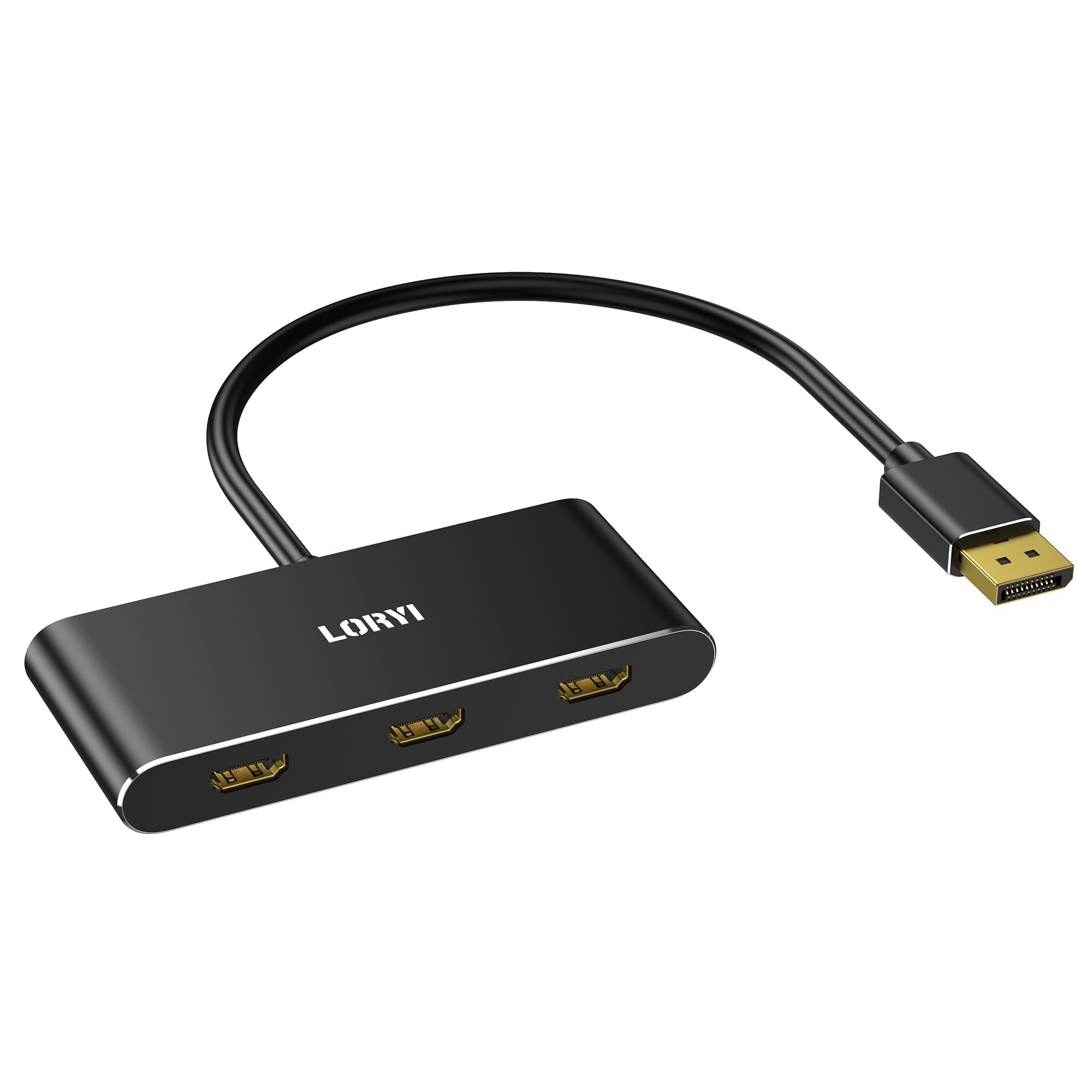 Loryi Splitter DisplayPort 1.4 a 3 HDMI Triplo 4K 60Hz