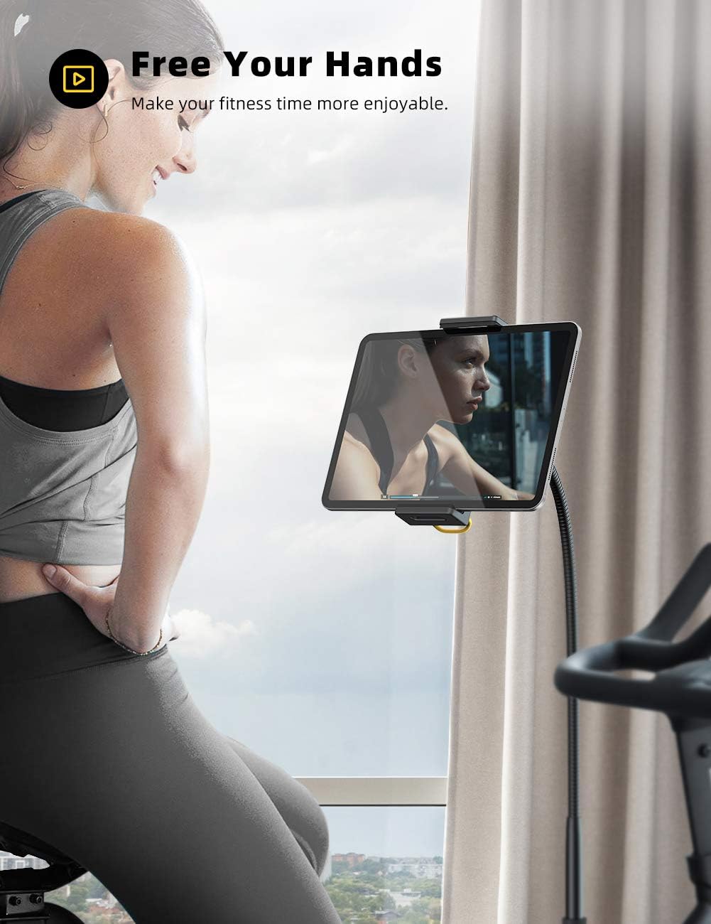 Lamicall Supporto Tablet da Pavimento con Collo di Cigno - immagine 3